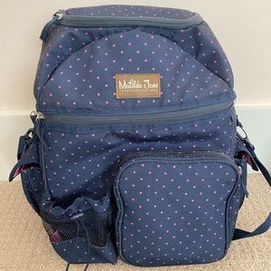 Matilda Jane Navy backpack Cooler
